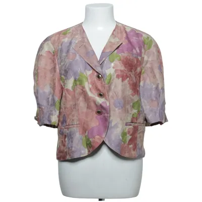 Blazer (Pink, Lila, Grün, Mehrfarbig) von Basler Baumwolle, Viskose