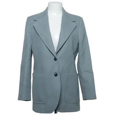 Blazer (Gris) de Mango Premium Coton, Polyester, Viscose