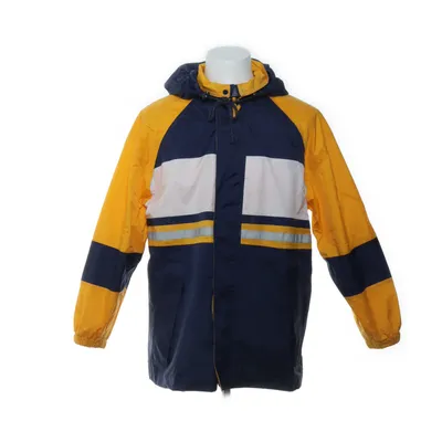 Regnjacka (Blå, Gul, Vit) från Luciano Polyamid