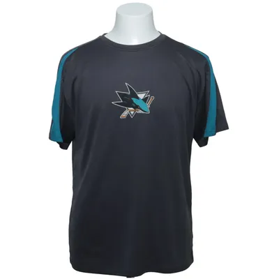 T-shirt (Gray, Turquoise, Multicolored) from NHL Polyester