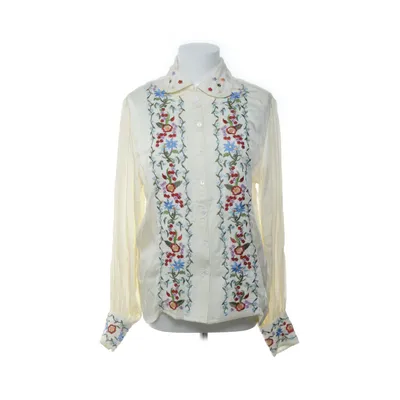 Blouse (Beige, Multicolored) from The Hippie Shake Viscose