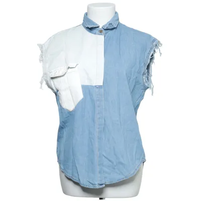 Jeansskjorta (Blå, Vit) från Fasthouse Bomull, Polyester