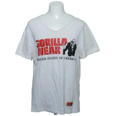 T-shirt (White) from Gorilla Wear Cotton