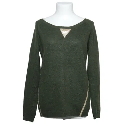 Tröja (Grön, Silverfärgad) från Vintage Dressing Angora, Polyamid, Polyester, Ull