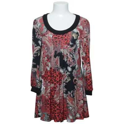 Top (Rood, Zwart, Meerkleurig) van Pompoos Elastaan, Polyester