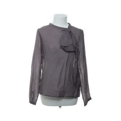 Knytblus (Lila) från People Tree Bomull, Silke