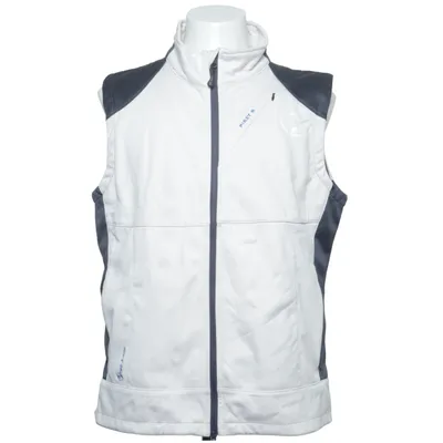 Outer vest (White, Gray) from First B Polyester