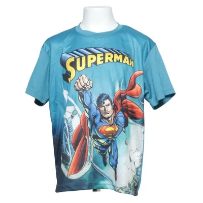 T-shirt (Blå, Flerfärgad) från Superman Polyester