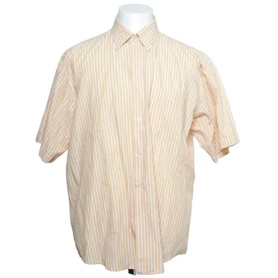 Kortärmad skjorta (Gul, Vit) från One Way Bomull, Polyester