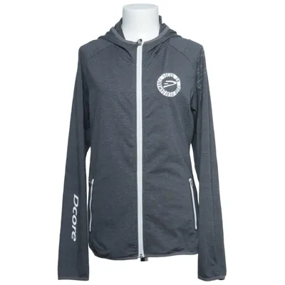 Huvtröja (Grå) från Dcore Elastan, Polyester