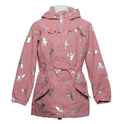 Outdoor jacket (Pink, Silver) from Dopo Dopo Girls Cotton, Polyester