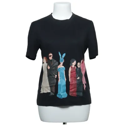 T-shirt (Sort, Flerfarvet) fra Stine Goya Bomuld, Lyocell