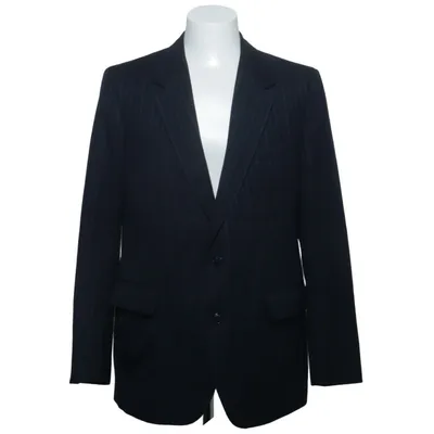 Blazer (Bleu) de Rang Royale Polyester, Viscose, Laine