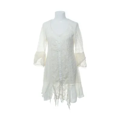 Jurk (Wit) van Cream Katoen, Elastaan, Polyester, Viscose