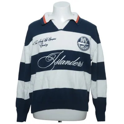Rugby shirt (Blauw, Wit) van Aime Leon Dore Katoen