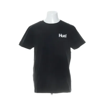 T-shirt (Noir) de Huel Coton, Élasthane