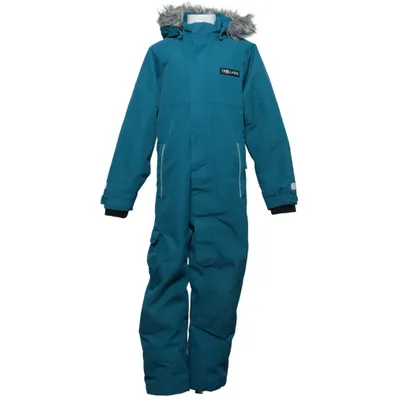 Combinaison blouse (Bleu) de Trollkids Acrylique, Polyamide, Polyester recyclé