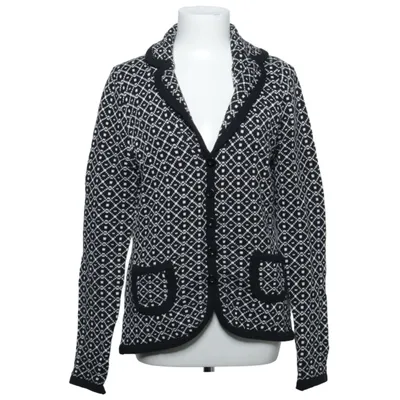 Cardigan (Zwart, Wit) van Number One Katoen
