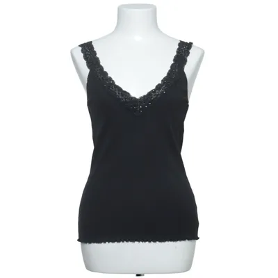 Tanktop (Zwart) van Wico Katoen, Elastaan