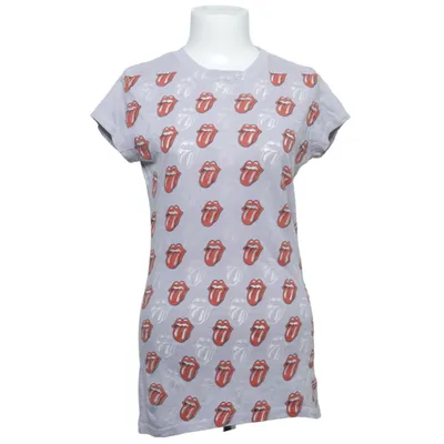 T-shirt (Gris, Rouge) de The Rolling Stones Coton, Polyester