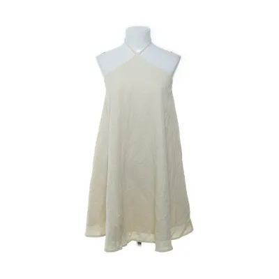 Halterneckklänning (Beige) från Shein Elastan, Polyester