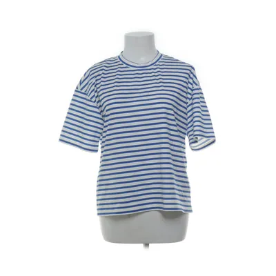 T-shirt (Blauw, Wit) van Object Viscose