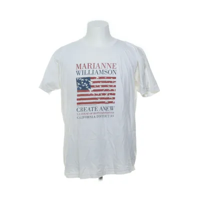 T-shirt (Vit, Flerfärgad) från American Apparel Bomull