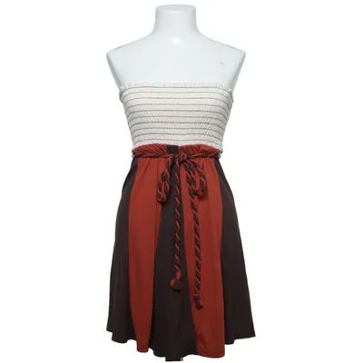 Jurk (Bruin, Oranje, Beige) van American Rag Polyester, Viscose