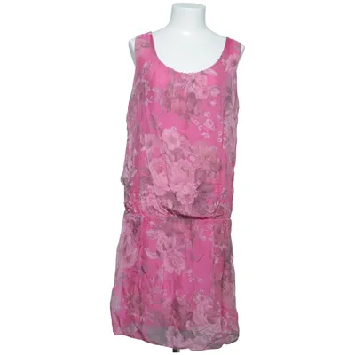 Jurk (Roze, Meerkleurig) Zijde