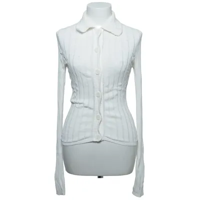Cardigan (Hvid) fra L'Academie Bomuld, Polyamid, Viscose