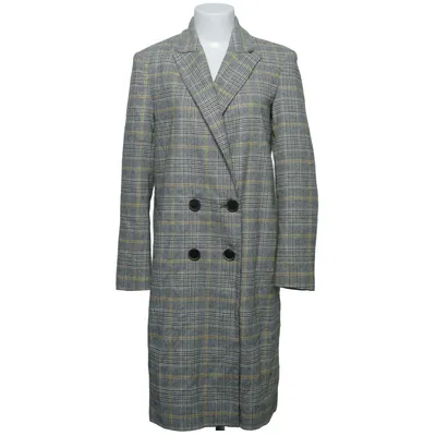 Coat (Gray, Yellow) from Zara Basic Outerwear