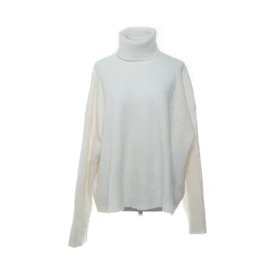 Pul à col roulé (Blanc) de H&M Acrylique, Élasthane, Polyester, Laine