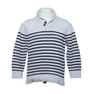 Sweater (White, Blue) from Homestate Cotton