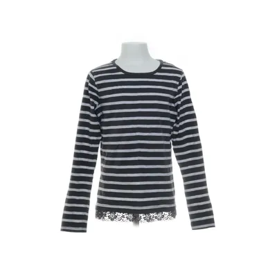 Långärmad t-shirt (Svart, Vit) från Yigga Bomull, Polyester