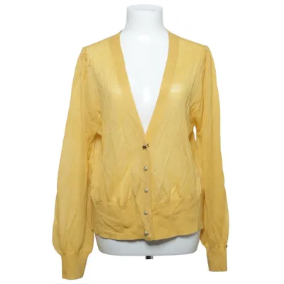 Cardigan (Gul) fra Rabalder Polyester, Viscose