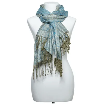 Scarf (Blue, Gold) from Paskaika