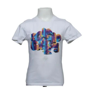 T-shirt (Weiß) von Roland Garros Baumwolle