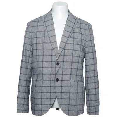 Kavaj (SLHSLIM-NIK CHECK BLAZER B) från Selected Homme Linne, Ekologisk bomull, Polyester