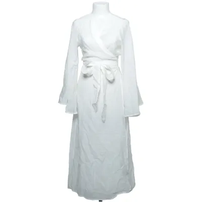 Wrap dress (White) from H&M Polyamide, Viscose