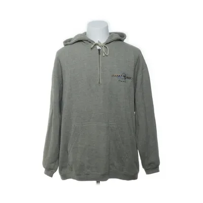Hoodie (Gray) from Yesterdays Sportswear Cotton, Polyester