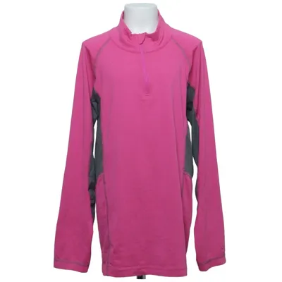 Base layer shirt (Pink, Gray) from Alpine pro Elastane, Polyester