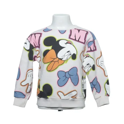 Sweatshirt (Hvid, Flerfarvet) fra Zara x Disney