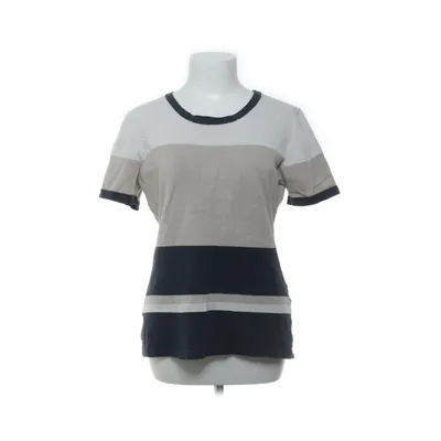 T-shirt (Blå, Vit, Beige) från Global Polyamid, Silke