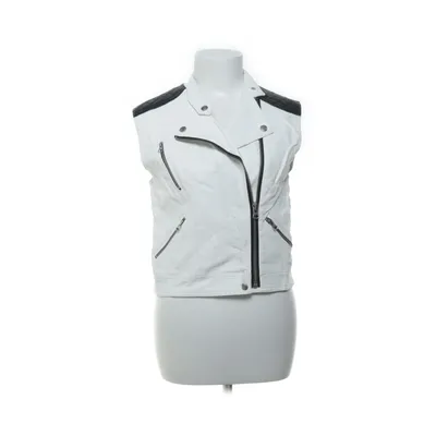 Bikerväst (Vit, Svart) från Saints & Mortals Polyuretan