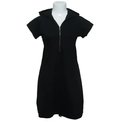 Kapuzenkleid (Schwarz) von Black Premium by EMP Baumwolle, Polyester