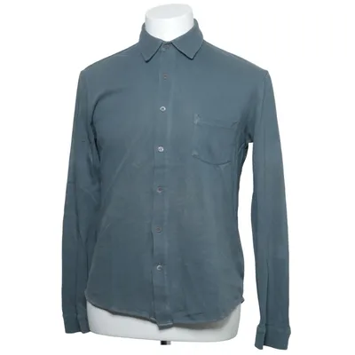 Shirt (Green) from Sunspel Cotton