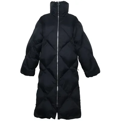 Down coat (Black) from & Other Stories Down, Feather, Polyamide, Polyester