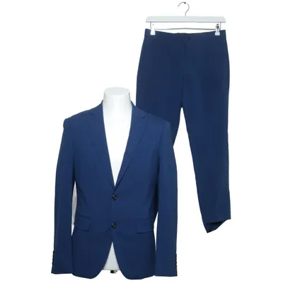 Kostym (Blå) från Lindbergh White Elastan, Polyester, Viskos