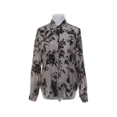 Blouse (Beige, Meerkleurig) van SAND Zijde, Viscose