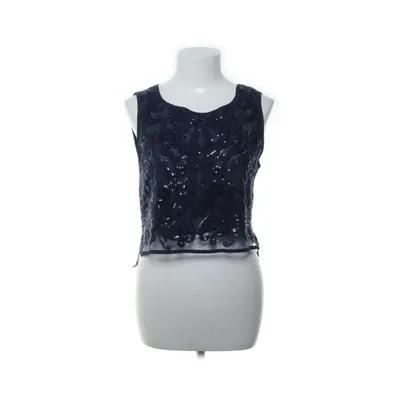 Topp (Blå, Silverfärgad) från Zara Basic Collection